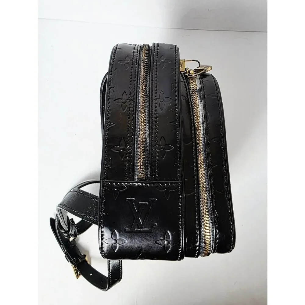 Louis Vuitton Monogram Vernis Dyed Backpack Black